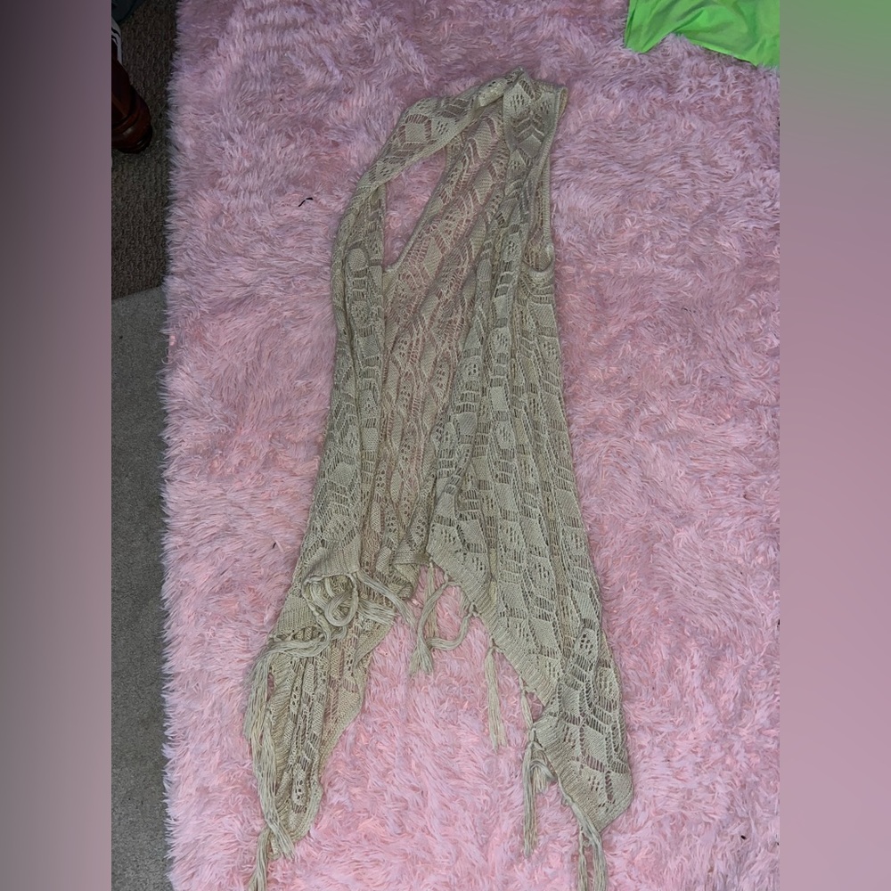 Altered State Sleeveless Fringe Vest